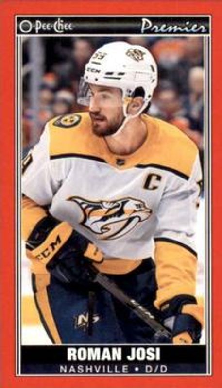 2020 O-Pee-Chee #P-8 O-Pee-Chee Premier Tallboys Red