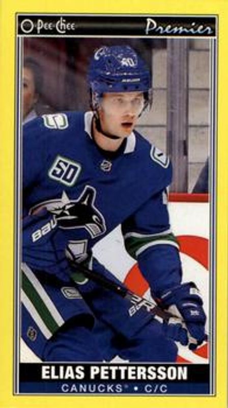 2020 O-Pee-Chee #P-32 O-Pee-Chee Premier Tallboys Yellow