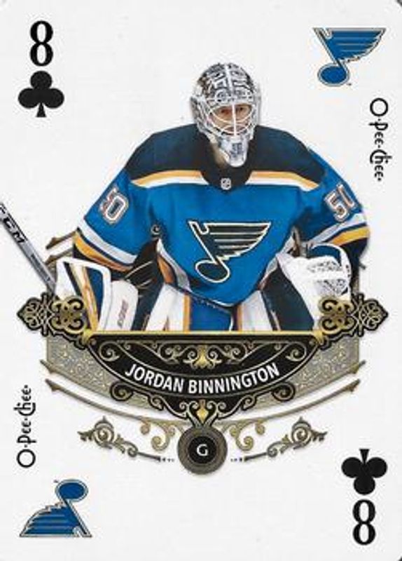 2020 O-Pee-Chee #8♣ Playing Cards