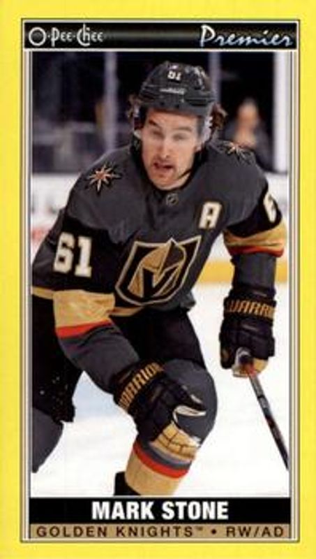 2020 O-Pee-Chee #P-30 O-Pee-Chee Premier Tallboys Yellow