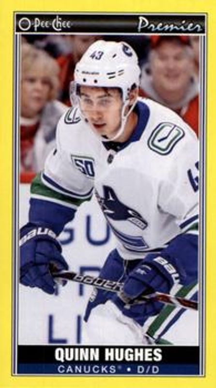 2020 O-Pee-Chee #P-29 O-Pee-Chee Premier Tallboys Yellow