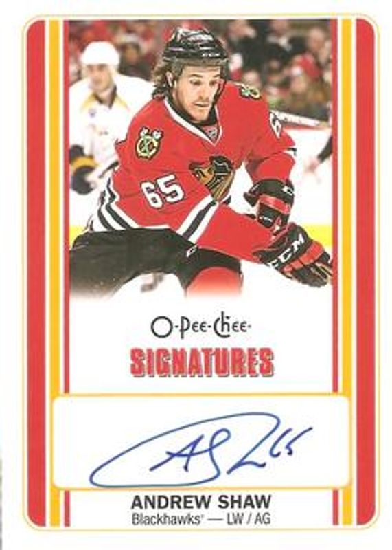 2016 O-Pee-Chee #S-AS Signatures