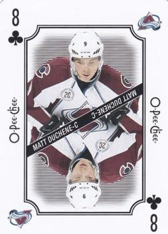 2016 O-Pee-Chee #8♣ Playing Cards