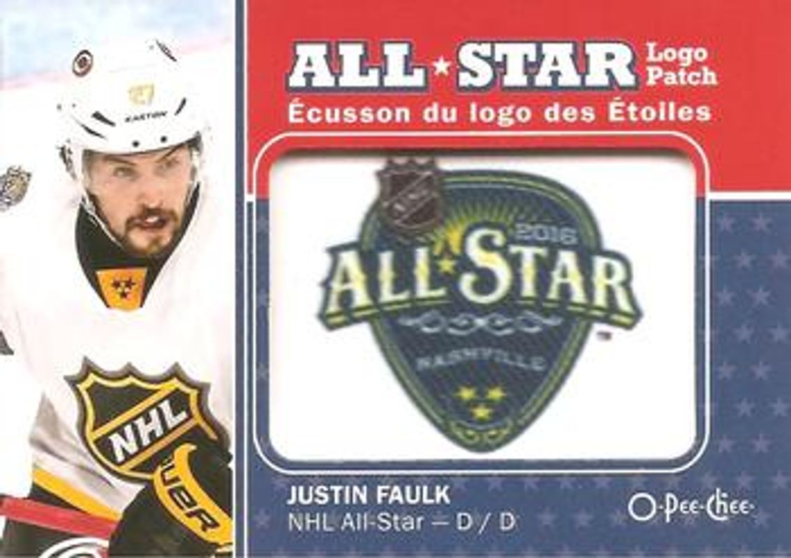 2016 O-Pee-Chee #P-58 Manufactured Patch Relics