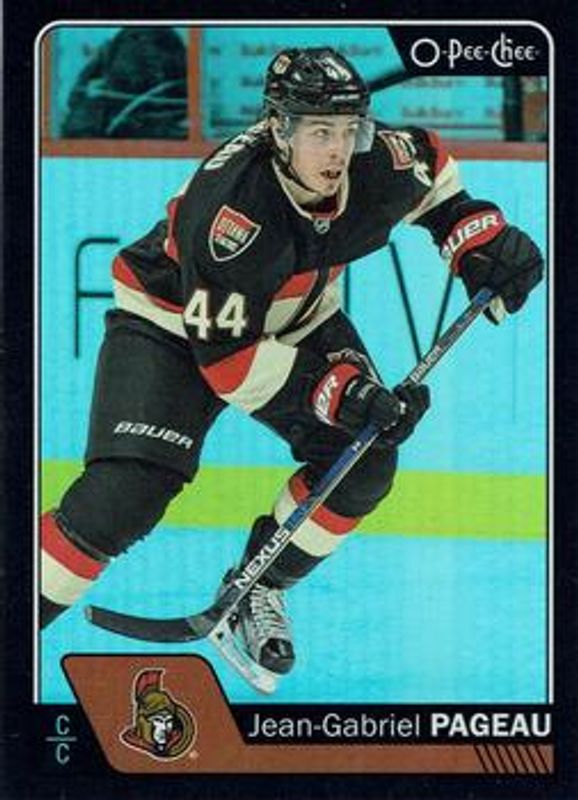 2016 O-Pee-Chee #121 Black Rainbow Foil /100