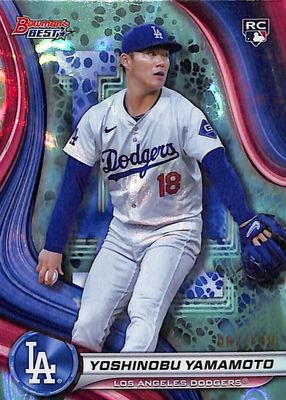 2024 Bowman's Best #34 Aqua Lava Refractor /199