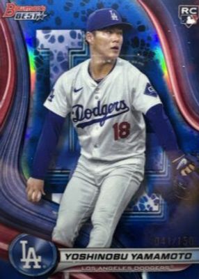 2024 Bowman's Best #34 Blue Refractor /150