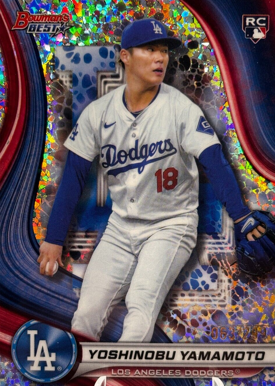 Topps - 75枚限定 Bowman Sterling 山本由伸 PSA 9 2024 Bowman Sterling Yoshinobu Yamamoto 1/1 SUPERFRACTOR
