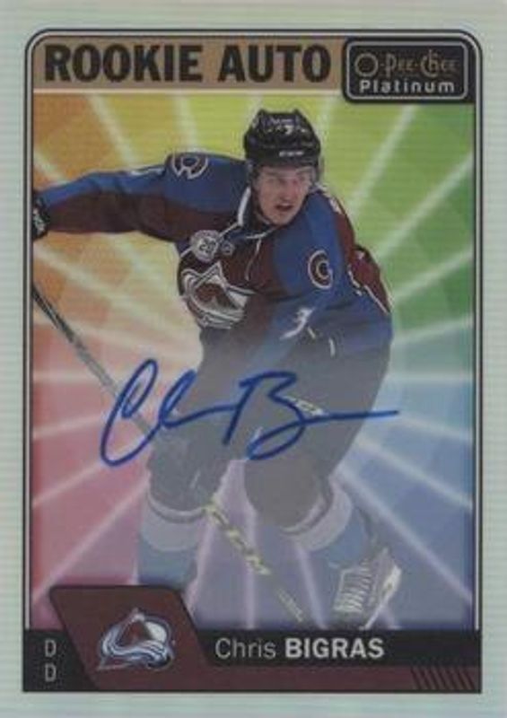 2016 O-Pee-Chee Platinum #R-CB Rookie Autographs Rainbow Color Wheel