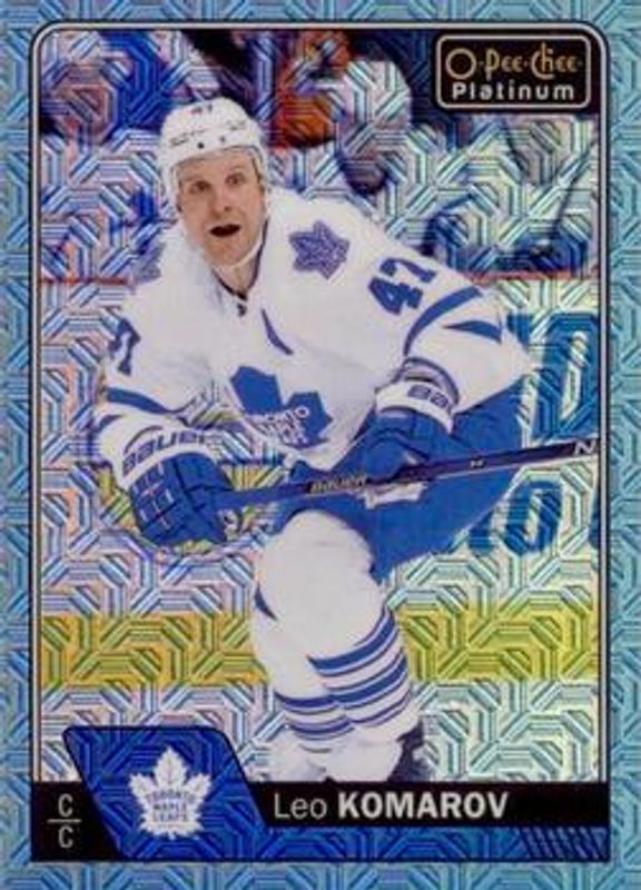 2016 O-Pee-Chee Platinum #27 Ice Blue Traxx