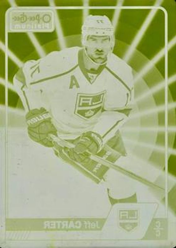2016 O-Pee-Chee Platinum #91 Printing Plates Yellow /1