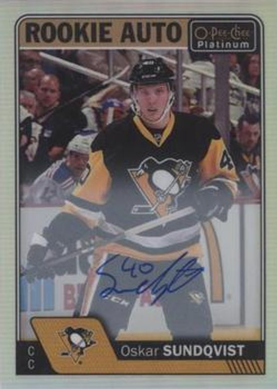 2016 O-Pee-Chee Platinum #R-OS Rookie Autographs Rainbow