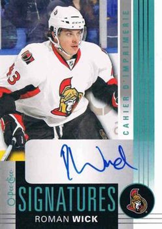 2013 O-Pee-Chee #OPC-RW Signatures