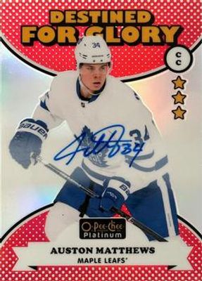 2017 O-Pee-Chee Platinum #DG-10 Destined for Glory Rainbow Autographs