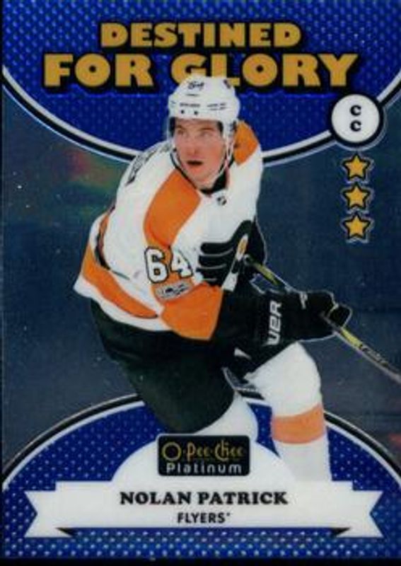 2017 O-Pee-Chee Platinum #DG-15 Destined for Glory