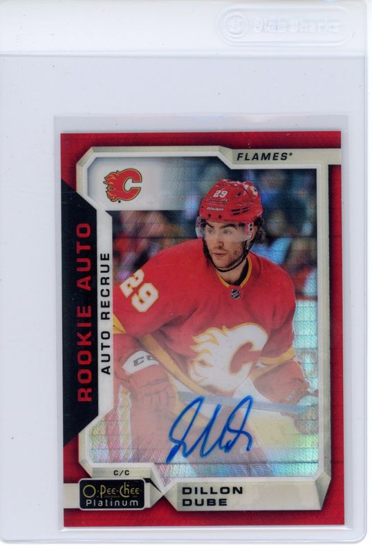 2018 O-Pee-Chee Platinum #R-DD Rookie Autographs - Red Prism /50