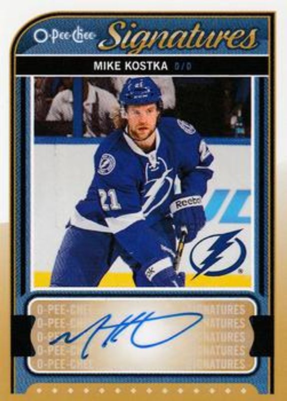 2014 O-Pee-Chee #S-MK Signatures