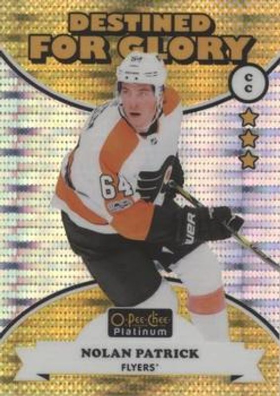 2017 O-Pee-Chee Platinum #DG-15 Destined for Glory Pulsar