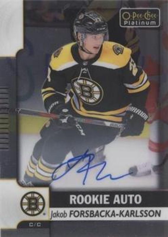 2017 O-Pee-Chee Platinum #R-JK Rookie Autographs