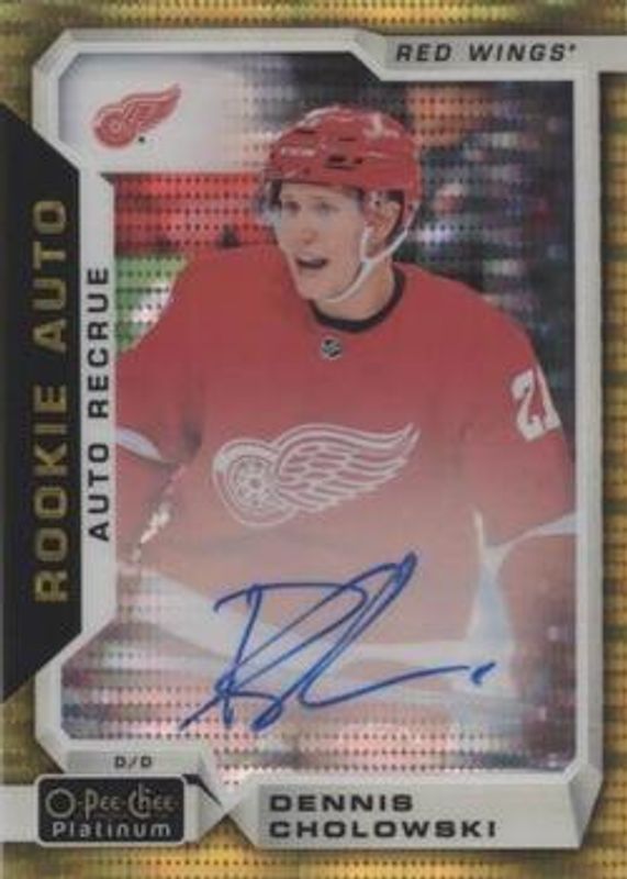 2018 O-Pee-Chee Platinum #R-DC Rookie Autographs - Seismic Gold /25