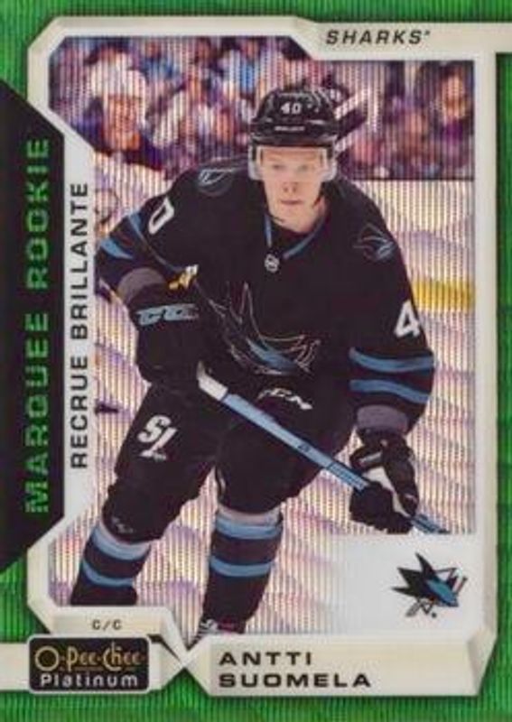 2018 O-Pee-Chee Platinum #181 Emerald Surge /10