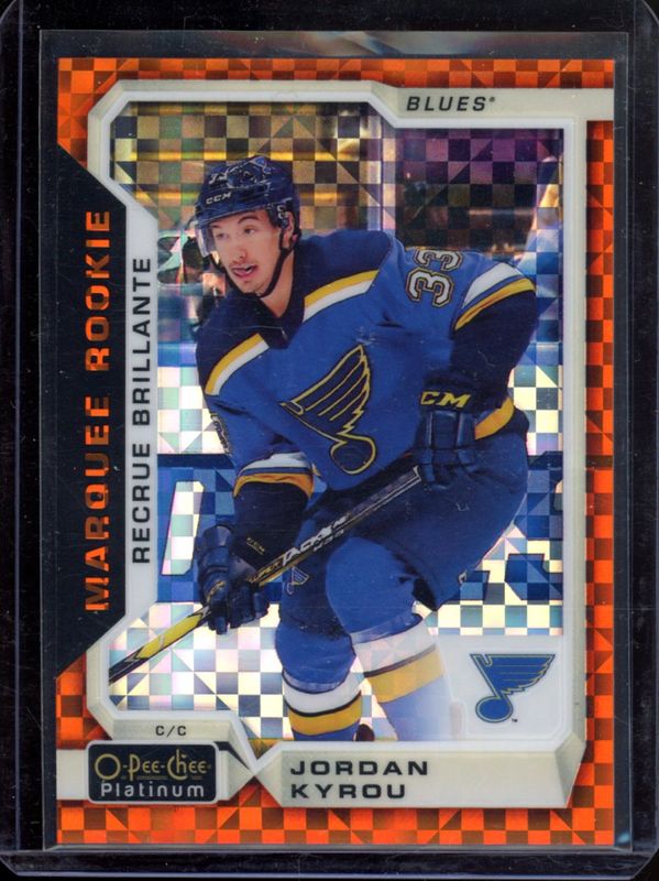 2018 O-Pee-Chee Platinum #163 Orange Checkers /25