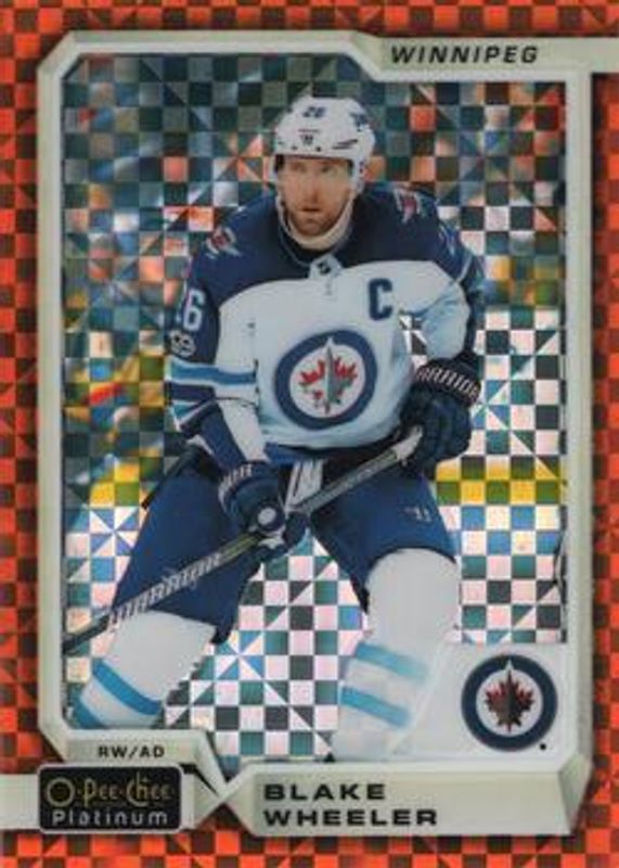 2018 O-Pee-Chee Platinum #19 Orange Checkers /25
