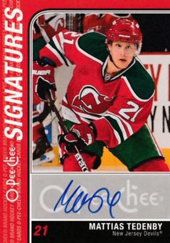 2011 O-Pee-Chee #OS-MT Signatures