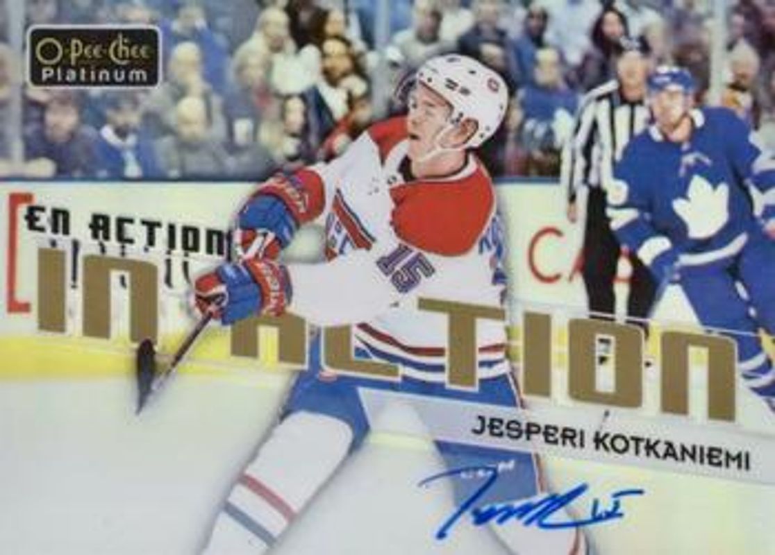 2018 O-Pee-Chee Platinum #IA-22 In Action Rainbow Autographs