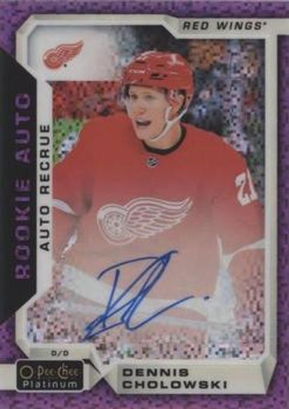 2018 O-Pee-Chee Platinum #R-DC Rookie Autographs - Violet Pixels