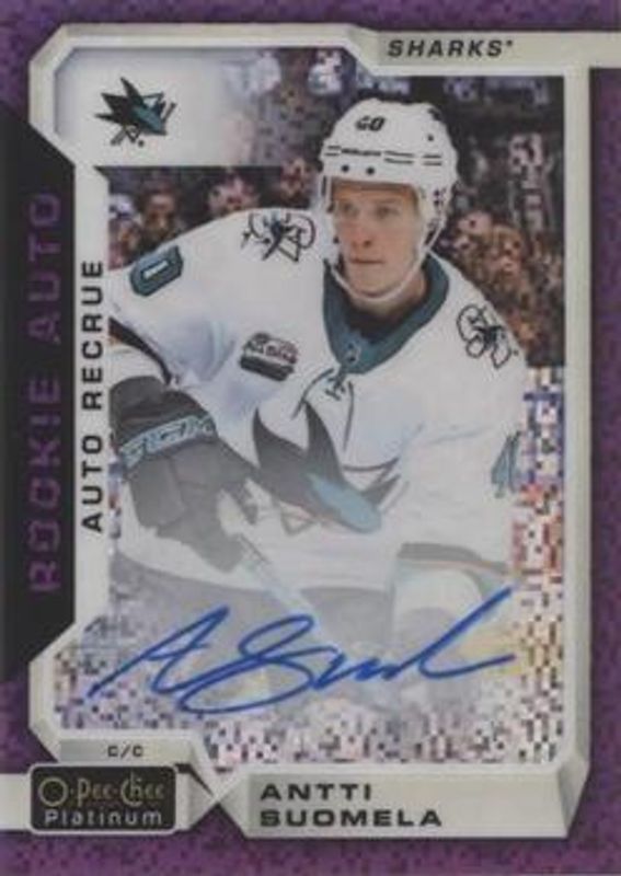 2018 O-Pee-Chee Platinum #R-AN Rookie Autographs - Violet Pixels