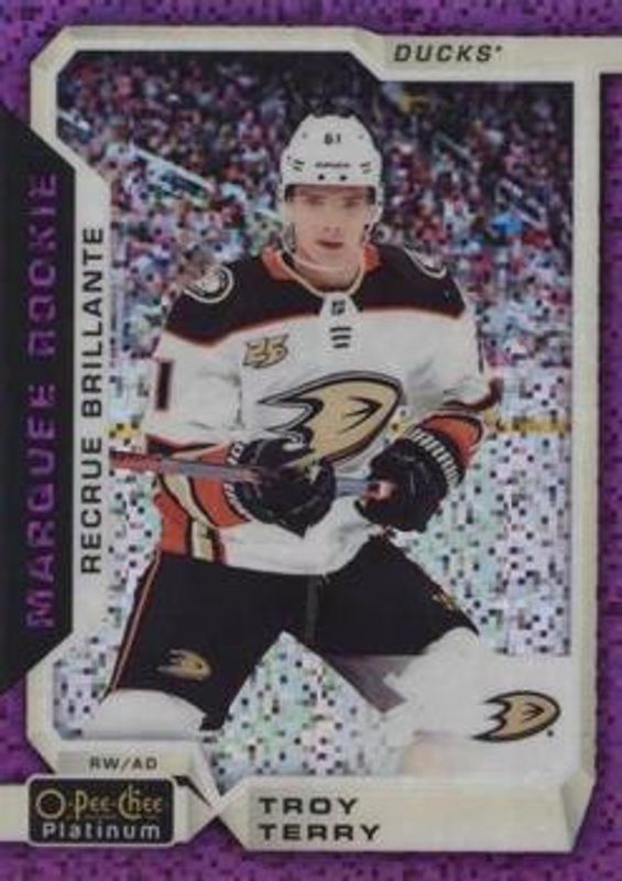 2018 O-Pee-Chee Platinum #196 Violet Pixels