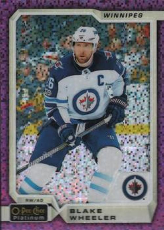 2018 O-Pee-Chee Platinum #19 Violet Pixels
