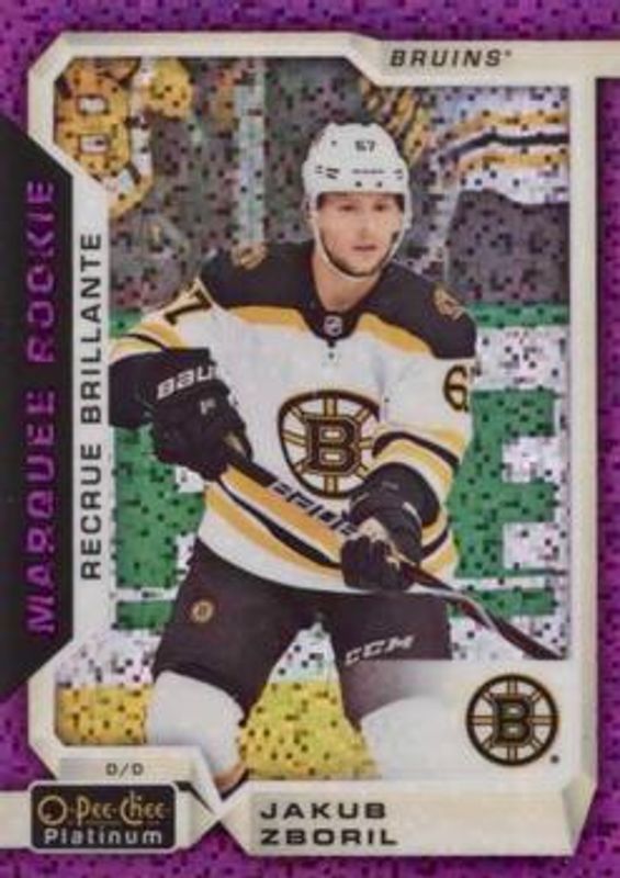 2018 O-Pee-Chee Platinum #172 Violet Pixels