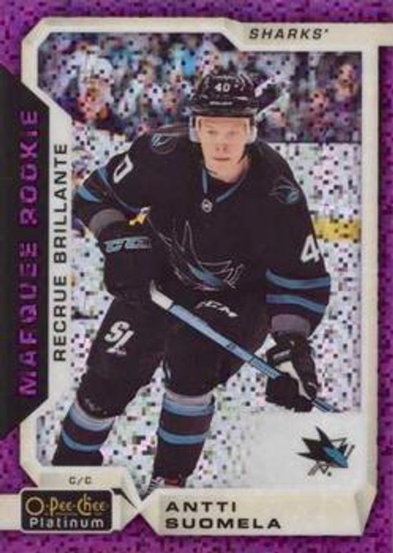 2018 O-Pee-Chee Platinum #181 Violet Pixels
