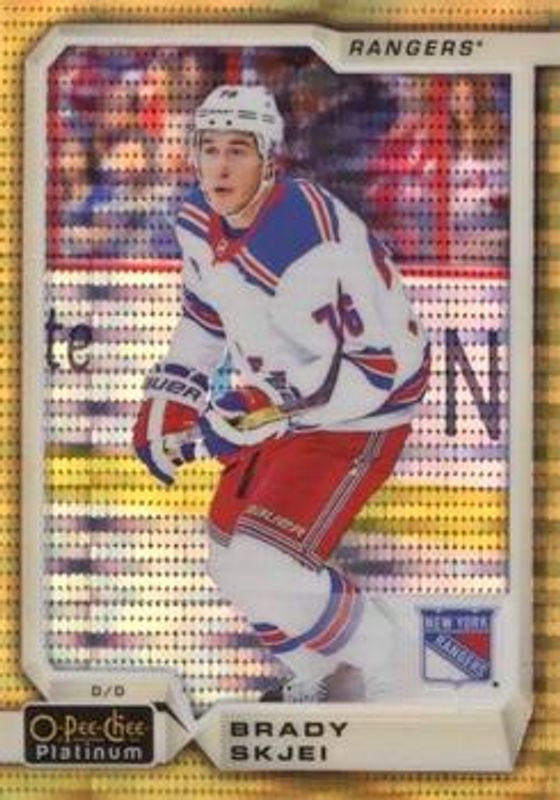 2018 O-Pee-Chee Platinum #109 Seismic Gold /50