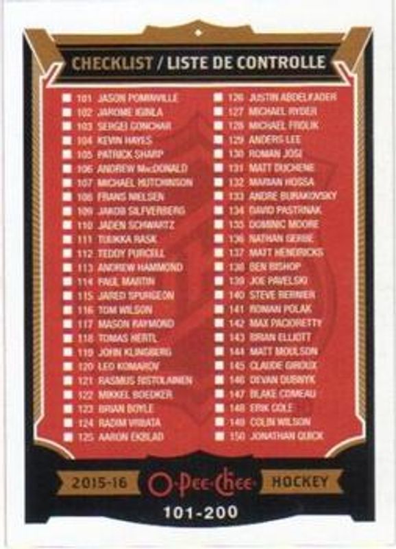 2015 O-Pee-Chee #151 Base