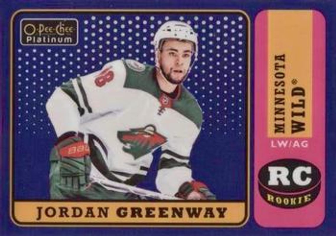 2018 O-Pee-Chee Platinum #R-96 Retro Rainbow Blue /149