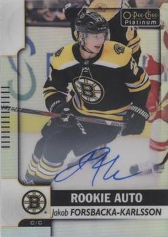 2017 O-Pee-Chee Platinum #R-JK Rookie Autographs: Rainbow