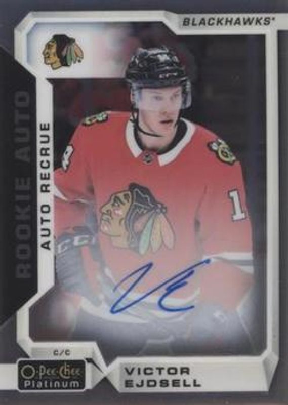 2018 O-Pee-Chee Platinum #R-VE Rookie Autographs