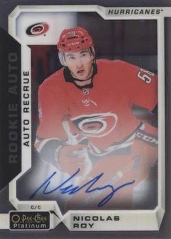 2018 O-Pee-Chee Platinum #R-NR Rookie Autographs