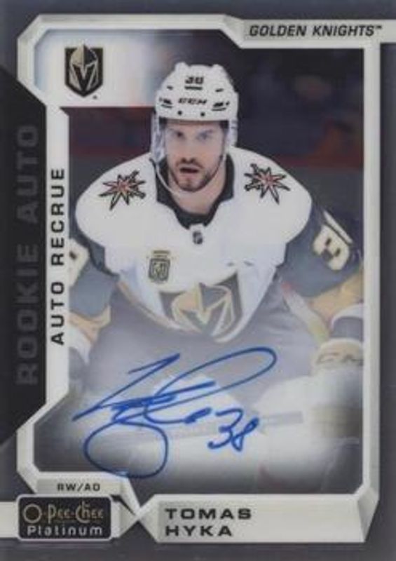 2018 O-Pee-Chee Platinum #R-TH Rookie Autographs