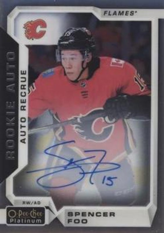 2018 O-Pee-Chee Platinum #R-SF Rookie Autographs