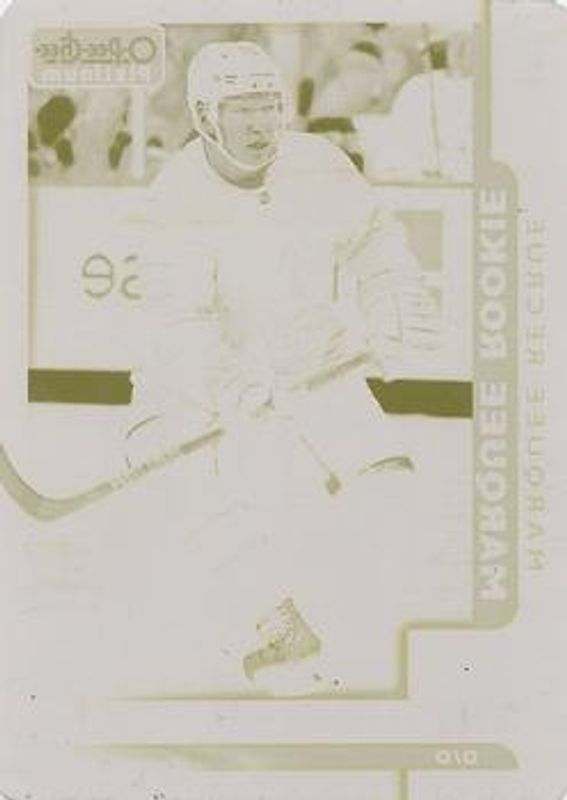 2017 O-Pee-Chee Platinum #183 Printing Plates Yellow /1