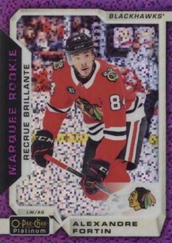 2018 O-Pee-Chee Platinum #186 Violet Pixels