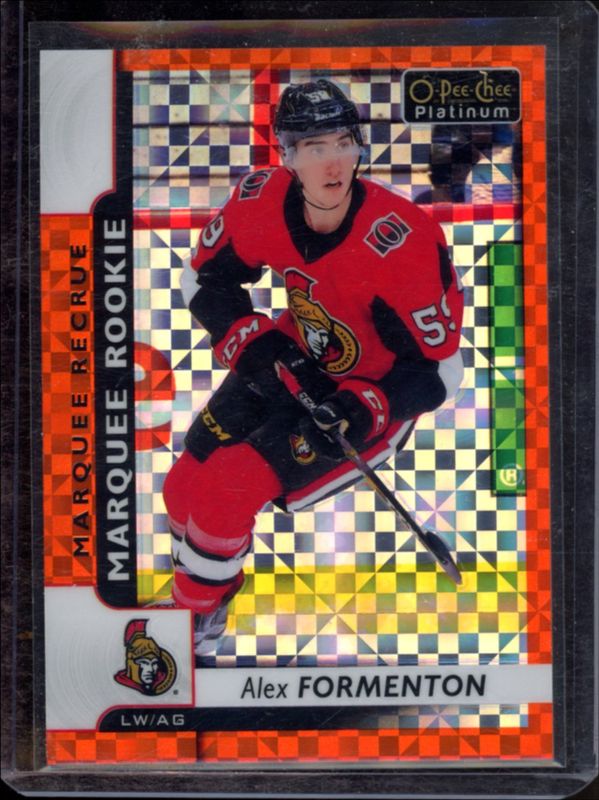 2017 O-Pee-Chee Platinum #193 Orange Checkers /25