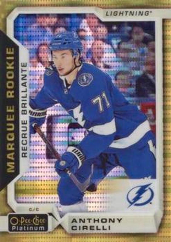 2018 O-Pee-Chee Platinum #154 Seismic Gold /50