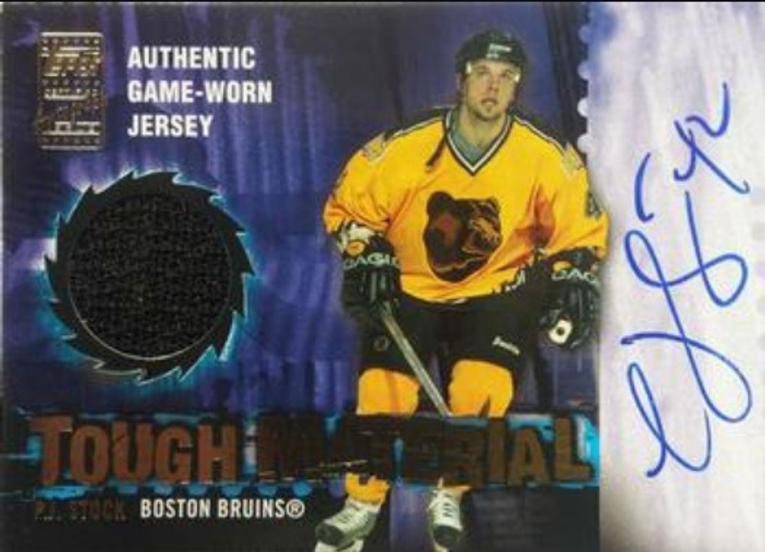 2003 O-Pee-Chee #TMS-PJS Topps Tough Materials Signatures /250