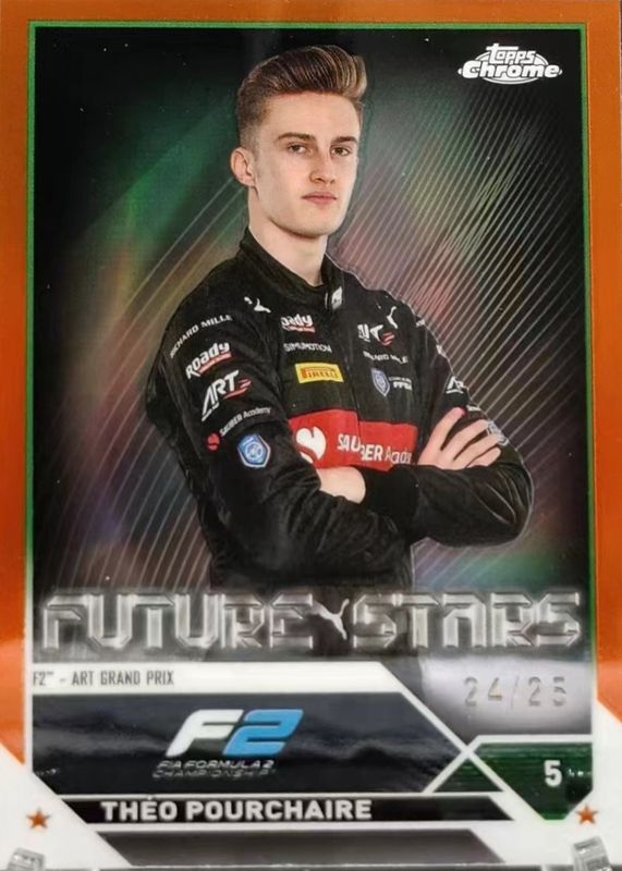 2023 Topps Chrome Formula 1 #78 Orange Refractor /25