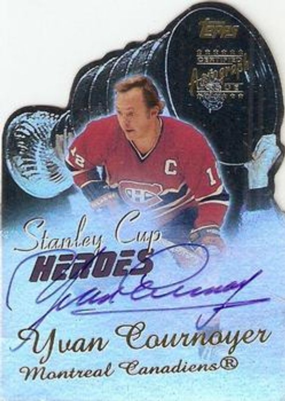 2001 O-Pee-Chee #SCHA-YC Topps Stanley Cup Heroes Autographs